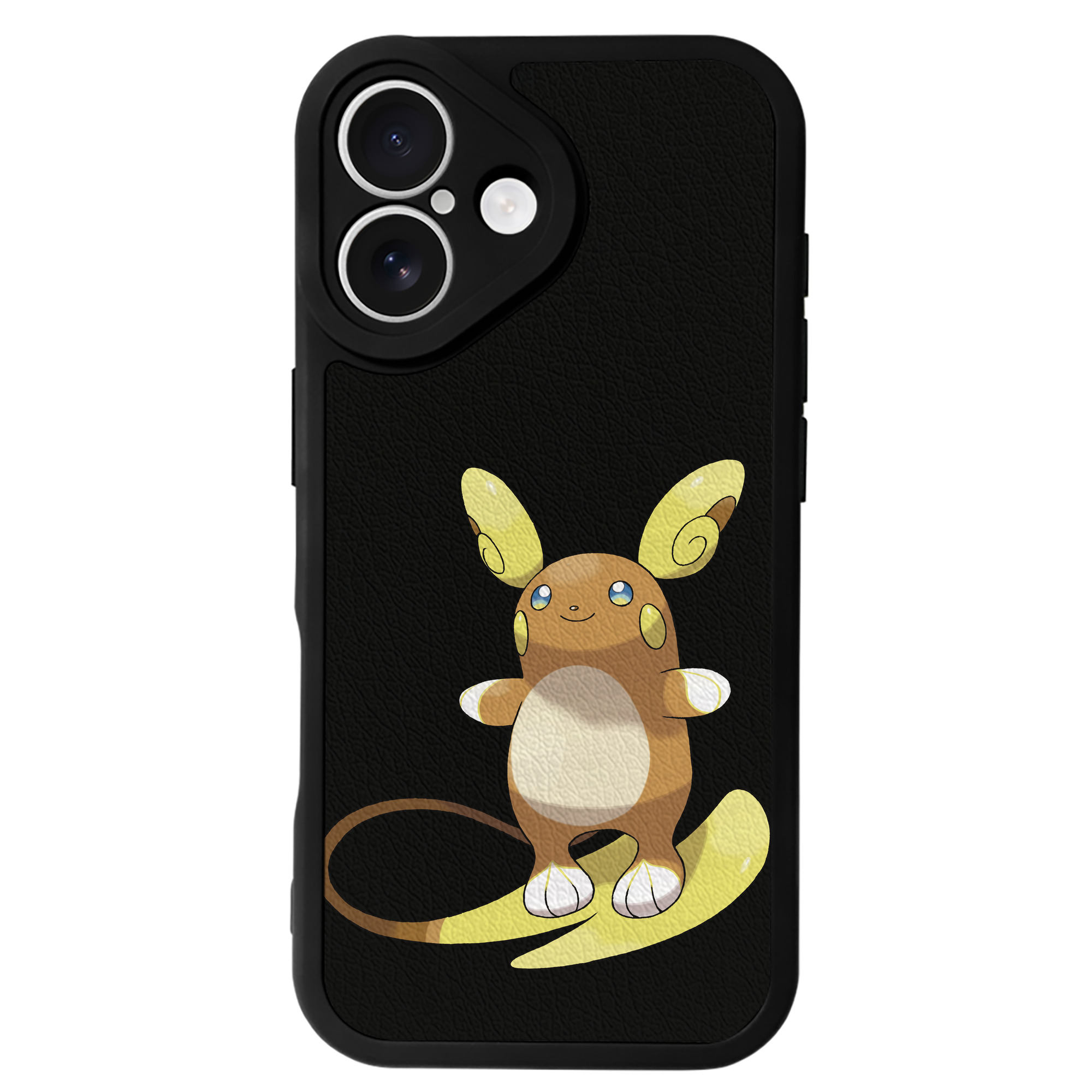 （画像用） ポケットモンスター Pokémon 【iPhone 16シリーズ対応】シリコンスマホケース（レザー調） 材質：シリコン